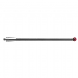 M2 Ø3 mm ruby ball, tungsten carbide stem, L 50 mm, EWL 47 mm